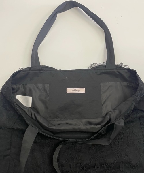 Ank Rouge(アンクルージュ)の「レースハートのトートBAG(トートバッグ・レディース・ブラック/ホワイト・FREE)」の20枚目の写真