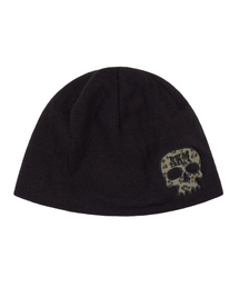 AAKAM（アーカム）の「Skull Beanie (Black)（ニットキャップ/ビーニー）」