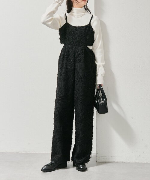 mystic(ミスティック)の「フリンジオールインワン(サロペット/オーバーオール・レディース・アイボリー/ブラック・FREE)」の19枚目の写真