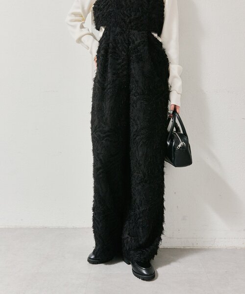 mystic(ミスティック)の「フリンジオールインワン(サロペット/オーバーオール・レディース・アイボリー/ブラック・FREE)」の21枚目の写真