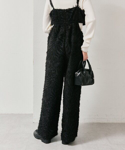 mystic(ミスティック)の「フリンジオールインワン(サロペット/オーバーオール・レディース・アイボリー/ブラック・FREE)」の22枚目の写真