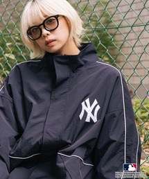 JEANS MATE（ジーンズメイト）の「【MLB/メジャーリーグベースボール】パイピングナイロンジャケット（ナイロンジャケット）」