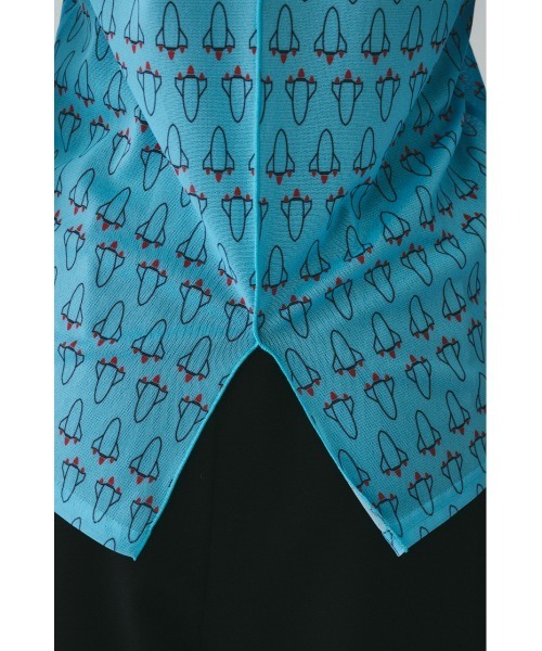 HeRIN.CYE（ヘリンドットサイ）の「Rocket mesh inner tops　　ロケットメッシュインナートップス（Tシャツ/カットソー・レディース・グレー系その他/ブルー系その他・FREE）」の10枚目の写真