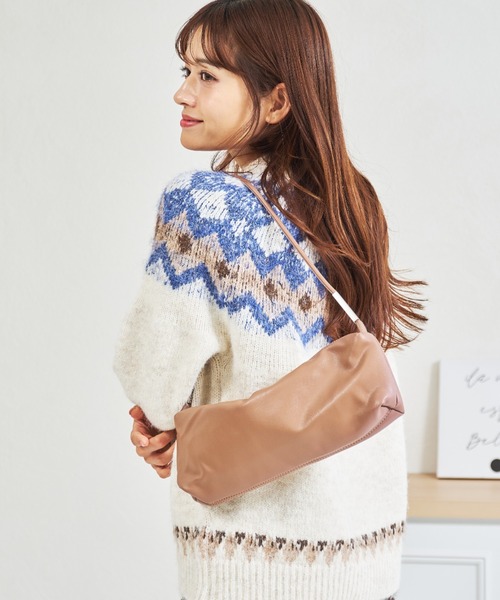 MISCH MASCH(ミッシュマッシュ)の「ZOZO限定 ノルディック柄ふわもこニット(ニット/セーター・レディース・ホワイト・フリ-)」の13枚目の写真