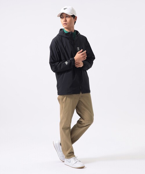 BEAMS GOLF(ビームスゴルフ)の「ORANGE LABEL /ストレッチ メッシュ 切り替え ジップアップ パーカー(ブルゾン・メンズ・ブラック/ネイビー/グレー・MEDIUM/X-LARGE/LARGE/SMALL)」の14枚目の写真