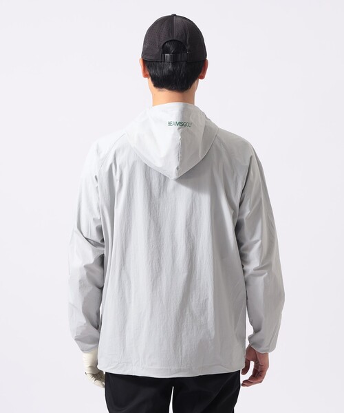 BEAMS GOLF(ビームスゴルフ)の「ORANGE LABEL /ストレッチ メッシュ 切り替え ジップアップ パーカー(ブルゾン・メンズ・ブラック/ネイビー/グレー・MEDIUM/X-LARGE/LARGE/SMALL)」の9枚目の写真