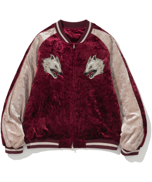 NOT4NERD(ノットフォーナード)の「Wolf Souvenir Quilting Blouson Jacket - Red(ブルゾン・レディース・その他・MEDIUM/LARGE/X-LARGE)」の3枚目の写真