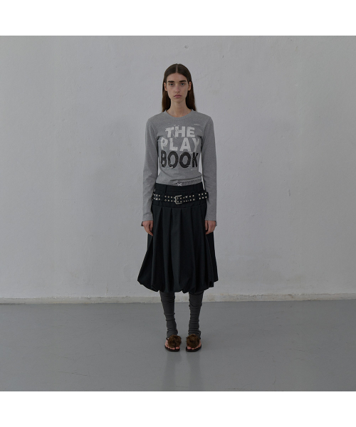 LCDC TM(エルシーディーシーティーエム)の「TAILORED VOLUME SKIRT (BLACK)(スカート・レディース・その他・MEDIUM/SMALL)」の2枚目の写真