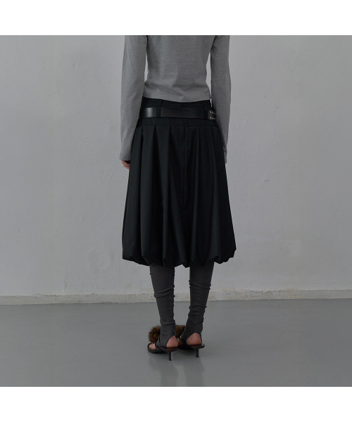 LCDC TM(エルシーディーシーティーエム)の「TAILORED VOLUME SKIRT (BLACK)(スカート・レディース・その他・MEDIUM/SMALL)」の7枚目の写真