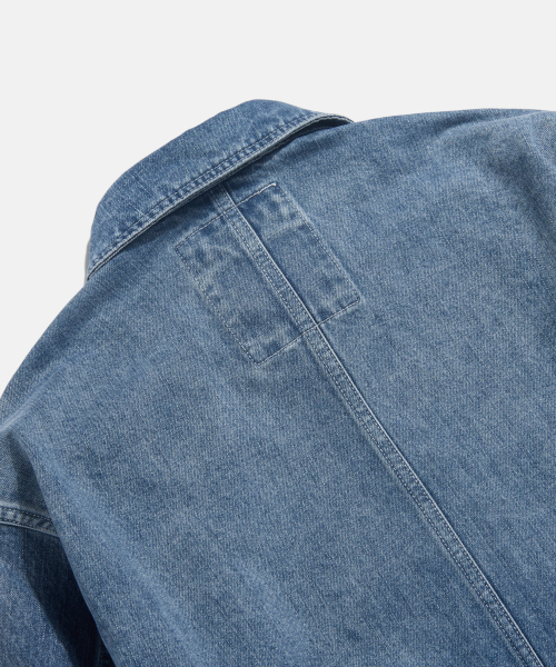 ESPIONAGE(エスピオナジ)の「50s American Denim Coverall Fade Indigo(デニムジャケット・レディース・ダークブルー・MEDIUM/LARGE/X-LARGE)」の11枚目の写真