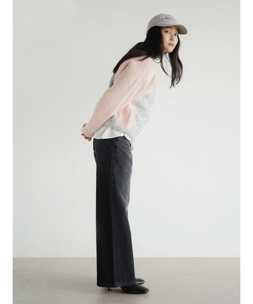 FIKA.（フィーカ）の「Nuance mix knit pullover（ニット/セーター・レディース・ピンク系その他2/ブルー・MEDIUM）」の20枚目の写真