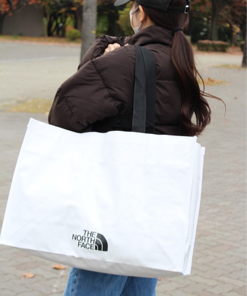THE NORTH FACE（ザノースフェイス）の「【THE NORTH FACE/ザノースフェイス】ショッパーバッグL(SHOPPER　BAG　L）（エコバッグ/サブバッグ・レディース・ホワイト・ONESIZE）」の20枚目の写真