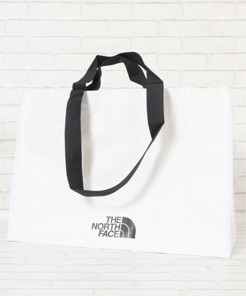 THE NORTH FACE（ザノースフェイス）の「【THE NORTH FACE/ザノースフェイス】ショッパーバッグL(SHOPPER　BAG　L）（エコバッグ/サブバッグ・レディース・ホワイト・ONESIZE）」の3枚目の写真