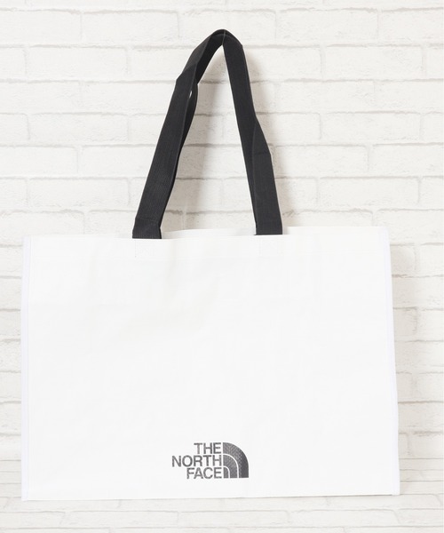 THE NORTH FACE（ザノースフェイス）の「【THE NORTH FACE/ザノースフェイス】ショッパーバッグL(SHOPPER　BAG　L）（エコバッグ/サブバッグ・レディース・ホワイト・ONESIZE）」の2枚目の写真