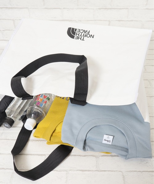 THE NORTH FACE（ザノースフェイス）の「【THE NORTH FACE/ザノースフェイス】ショッパーバッグL(SHOPPER　BAG　L）（エコバッグ/サブバッグ・レディース・ホワイト・ONESIZE）」の7枚目の写真