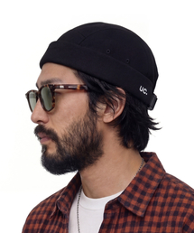 UNDERCONTROL（アンダーコントロール）の「コットンキャンプブリムレスキャップ MOLD CAP / CAMP / ブラック（キャップ）」