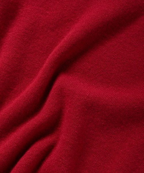 NONBLANK(ノンブランク)の「パインヤーンデイリーヘンリーネックニット_RED(ニット/セーター・メンズ・レッド・LARGE/MEDIUM/X-LARGE)」の6枚目の写真