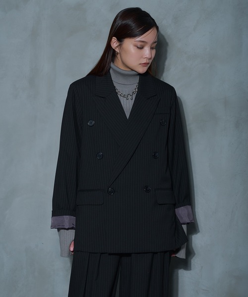 &ellecy セーラージャケット ダブルブレスト エルシー &ellecy セーラージャケット ダブルブレスト エルシー 【公式通販】