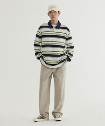 SMALL C LOGO RUGBY SWEATSHIRT