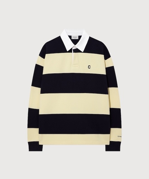 COVERNAT(カバーナット)の「SMALL C LOGO RUGBY SWEATSHIRT(スウェット・メンズ・グリーン/ネイビー・X-LARGE/LARGE/MEDIUM/SMALL/XX-LARGE)」の11枚目の写真
