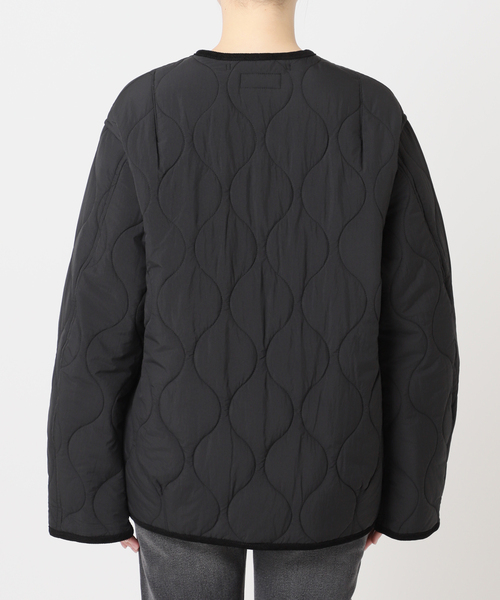 JOURNAL STANDARD relume（ジャーナルスタンダード　レリューム）の「《追加2》コクーンキルティングブルゾン（その他アウター・レディース・ブラック・FREE）」の18枚目の写真