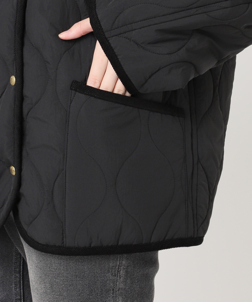 JOURNAL STANDARD relume（ジャーナルスタンダード　レリューム）の「《追加2》コクーンキルティングブルゾン（その他アウター・レディース・ブラック・FREE）」の21枚目の写真