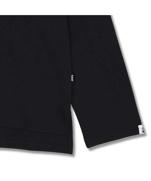 AOG PROJECT(エイオージープロジェクト)の「ヴィンテージレタリングロングスリーブ(ブラック)(Tシャツ/カットソー・メンズ・ブラック・LARGE/X-LARGE)」の4枚目の写真