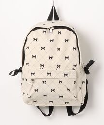 urbanfemine./リボンコーデュロイリュックサック U7589