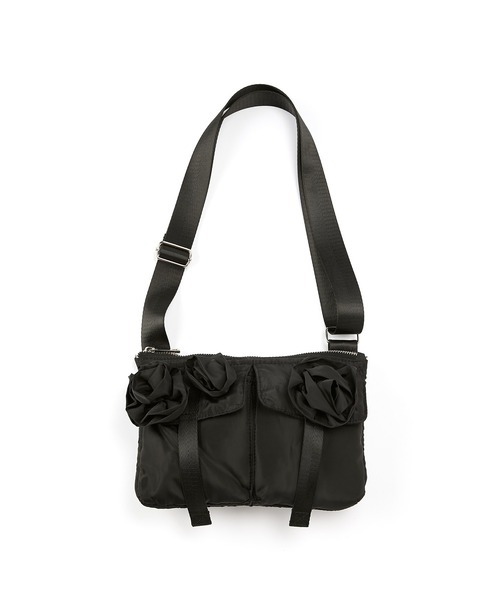 Casselini(キャセリーニ)の「Casselini(キャセリーニ)バラモチーフミニショルダー(ショルダーバッグ・レディース・レッド/ブラック/カーキ/シルバー/ブラック系その他/ホワイト・FREE)」の18枚目の写真