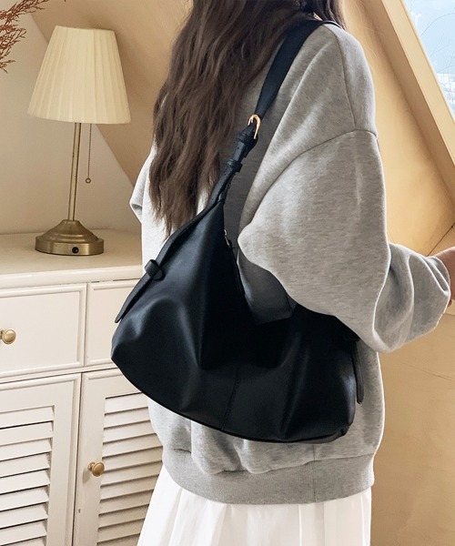 Miniministore(ミニミニストア)の「ショルダーバッグ 斜めがけ鞄 韓国風(ショルダーバッグ・レディース・ブラウン/ブラック・FREE)」の3枚目の写真