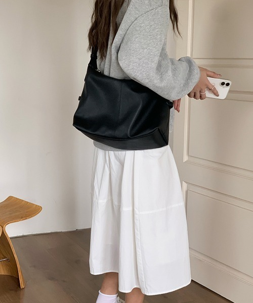 Miniministore(ミニミニストア)の「ショルダーバッグ 斜めがけ鞄 韓国風(ショルダーバッグ・レディース・ブラウン/ブラック・FREE)」の5枚目の写真