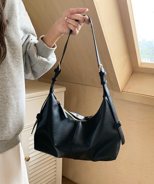Miniministore(ミニミニストア)の「ショルダーバッグ 斜めがけ鞄 韓国風(ショルダーバッグ・レディース・ブラウン/ブラック・FREE)」の6枚目の写真