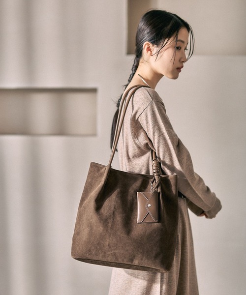 LEPSIM（レプシィム）の「カードケース＊タックトート　612941（トートバッグ・レディース・ブラック/ブラウン・ONE SIZE）」の8枚目の写真