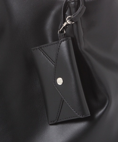 LEPSIM（レプシィム）の「カードケース＊タックトート　612941（トートバッグ・レディース・ブラック/ブラウン・ONE SIZE）」の16枚目の写真