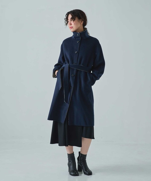 CASHMERE CASHMERE/カシミヤカシミヤ】CASHMERE/SILK/WOOL STAND OVER