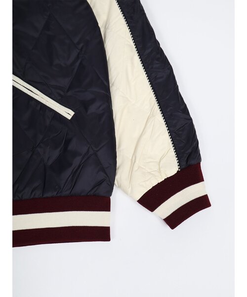 TAION（タイオン）の「【TAION】 TAION-JK04JS-N1 ジャパンスペシャル リバーシブル スカジャン ダウンジャケット（スカジャン・メンズ・ブラック/ネイビー系/ブラック系1・3/2/1/4）」の9枚目の写真