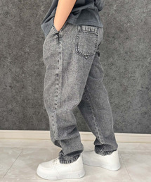 SHISKY | ケミカルウォッシュ デニム リラックスパンツ(デニムパンツ)