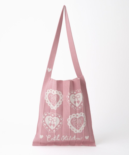 Cath Kidston（キャスキッドソン）の「CK×KNT365 Knitty（ショルダーバッグ・レディース・ピンク/ネイビー/レッド・FREE）」の15枚目の写真