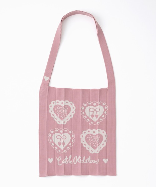 Cath Kidston（キャスキッドソン）の「CK×KNT365 Knitty（ショルダーバッグ・レディース・ピンク/ネイビー/レッド・FREE）」の16枚目の写真