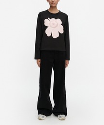 marimekko ウニッコ 長袖Tシャツ S Tasaraita Unikko Kioski jersey shirt | Marimekko