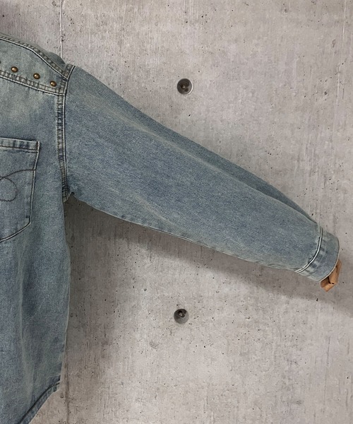 meJane（ミージェーン）の「スタッズディテール ウォッシュデニムシャツ（シャツ/ブラウス・レディース・ブルー・L/M）」の18枚目の写真