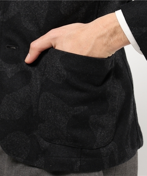 BHY-biography(ビーエイチワイバイオグラフィー)の「CAMOUFLAGE PRINT JK/カモフラージュプリントジャケット(テーラードジャケット・メンズ・カモフラージュ・44)」の3枚目の写真