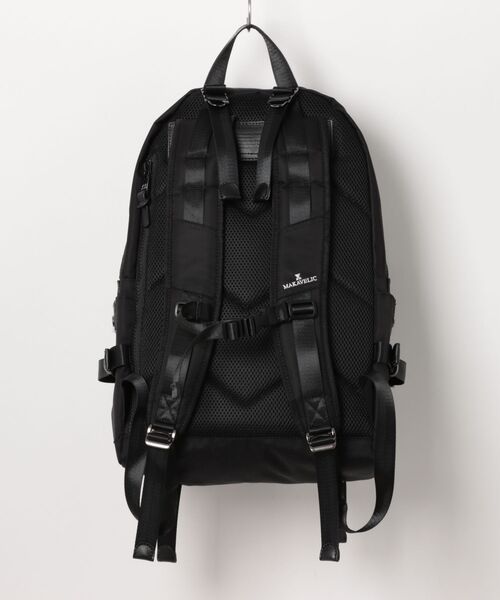 MAKAVELIC（マキャベリック）の「【MAKAVELIC / マキャベリック】FUNDAMENTAL DAYPACK / ファンダメンタル デイパック 3107-10101（バックパック/リュック・メンズ・ブラック・FREE）」の2枚目の写真