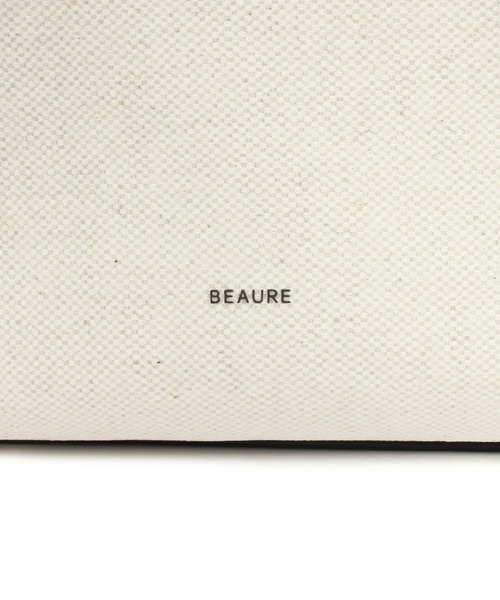 Beau're(ヴュレ)の「BEAURE リネンコンビ 2WAYハンドル A4 トート(トートバッグ・レディース・ブラック・FREE)」の11枚目の写真