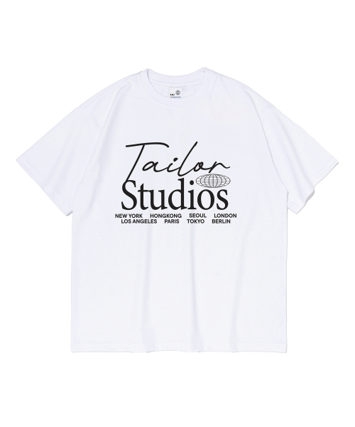 TAILOR STUDIO(テーラースタジオ)の「ワールドシティオーバーサイズ半袖Tシャツ(ホワイト)(Tシャツ/カットソー・レディース・その他・S/M/L/2XL/XL)」の1枚目の写真