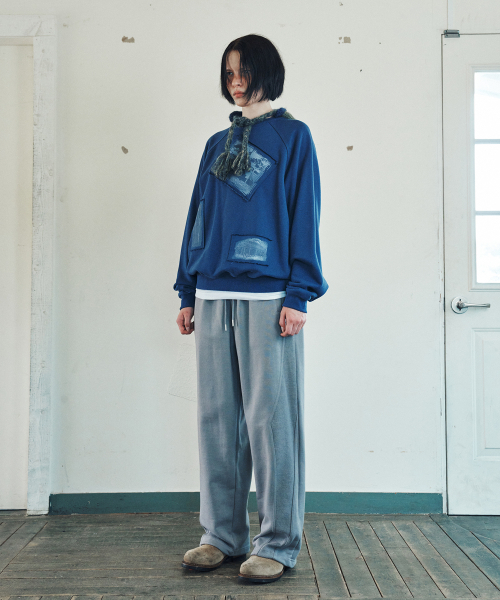 THEVINYLHOUSE（ザバイニルハウス）の「CUT-OFF SWEATPANTS GREY（スウェットパンツ・メンズ・その他・S/M/L）」の4枚目の写真