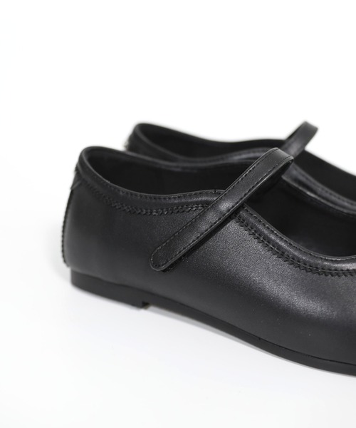 hiamu(ヒアム)の「【着用動画あり・3色展開】バレエピンキングポイント メリージェーンフラットシューズ/2026 SS NEW COLLECTION(バレエシューズ・レディース・ブラック/シルバー/ブラウン・23.0cm/23.5cm/24.0cm/24.5cm/25.0cm)」の10枚目の写真
