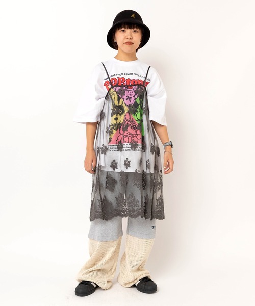 RNA(アールエヌエー)の「R4425 メッシュコンビ天竺バギー(その他パンツ・レディース・杢グレー/グリーン/ライトブルー・MEDIUM)」の15枚目の写真