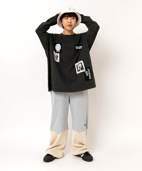 RNA(アールエヌエー)の「R4425 メッシュコンビ天竺バギー(その他パンツ・レディース・杢グレー/グリーン/ライトブルー・MEDIUM)」の16枚目の写真