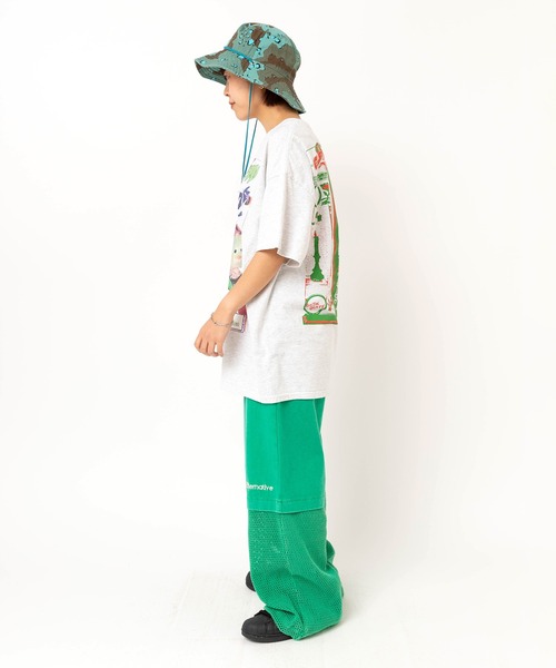 RNA(アールエヌエー)の「R4425 メッシュコンビ天竺バギー(その他パンツ・レディース・杢グレー/グリーン/ライトブルー・MEDIUM)」の22枚目の写真